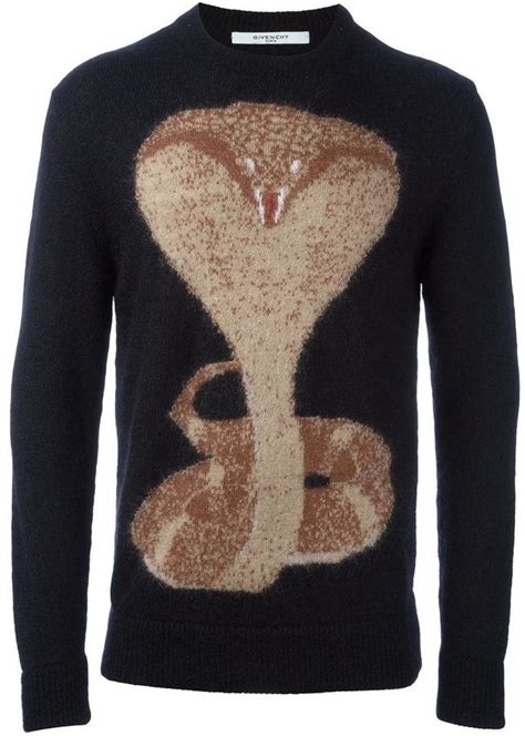 givenchy cobra sweater|GIVENCHY Men's Knitted Sweaters .